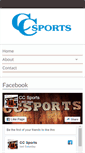 Mobile Screenshot of ccsports.co.uk