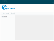 Tablet Screenshot of ccsports.co.uk